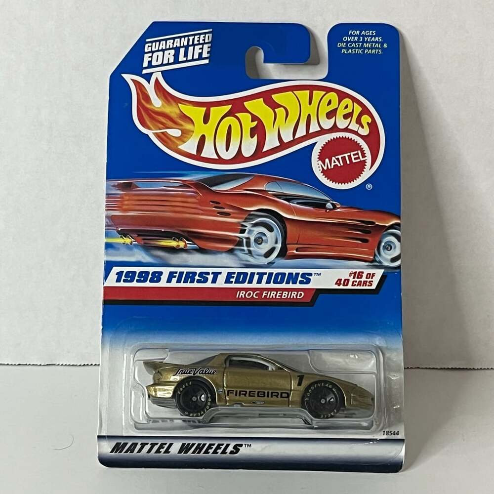 Hot Wheels 1998 First Editions IROC Firebird True Value #16 of 40